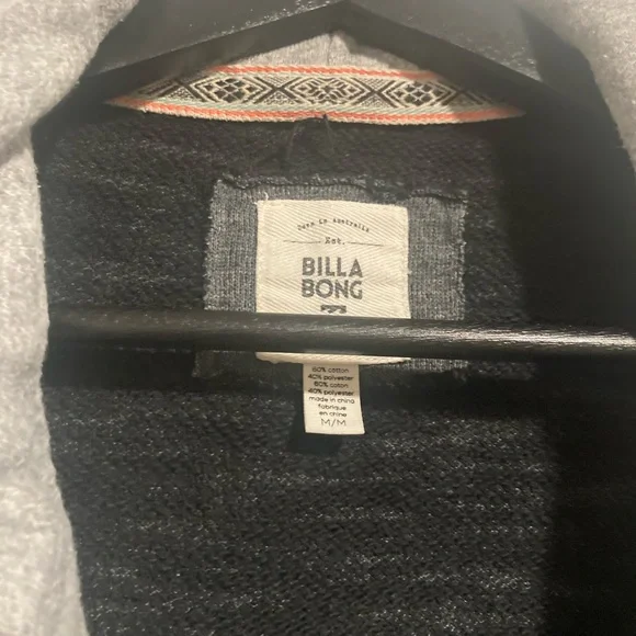 Billabong Zip Up Sweater - Picture 2 of 3
